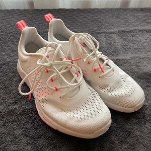 adidas White and Pink Women's Sneakers